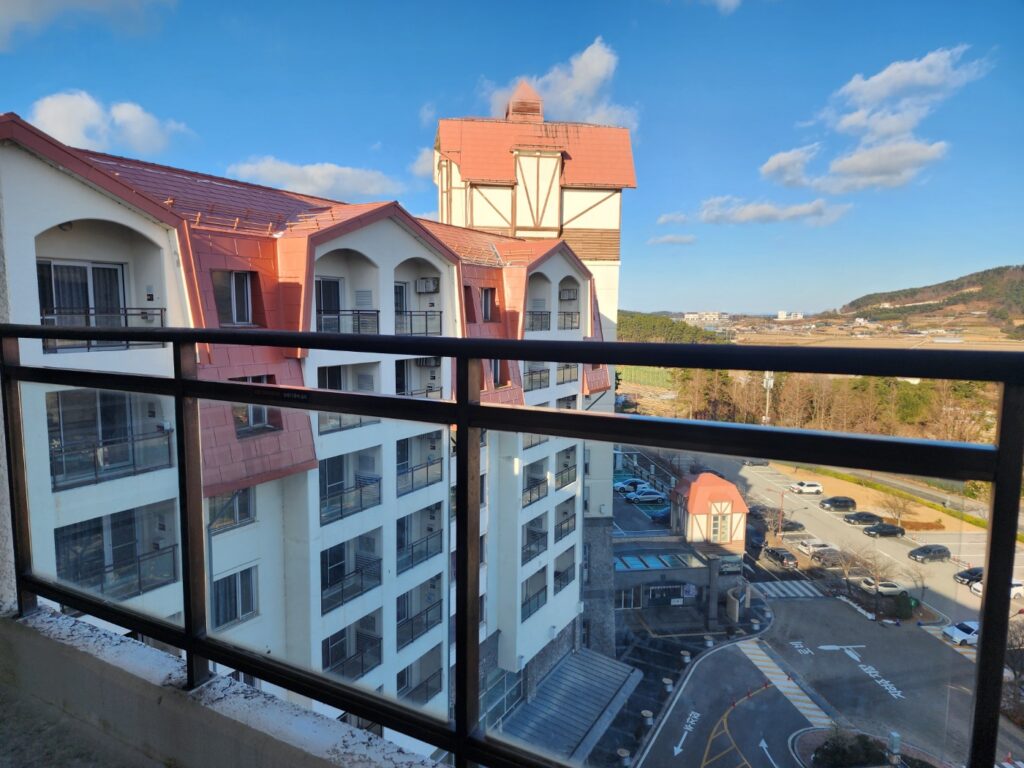 소노벨 변산 슈페리어 스탠다드 창밖 뷰