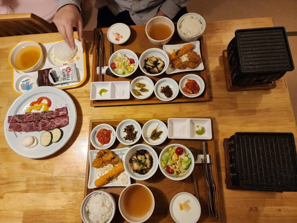 토모노야 호텔 료칸 대천 석식